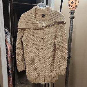 Talbots Cream Knit Sweater